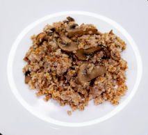 Каша пшенична з грибами