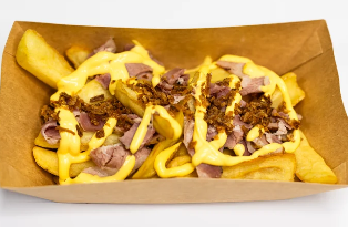 Діпи з беконом та сирним соусом