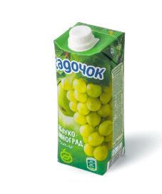 Сік Садочок яблуко-виноград 0,5л